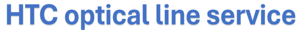 HTC optical line service